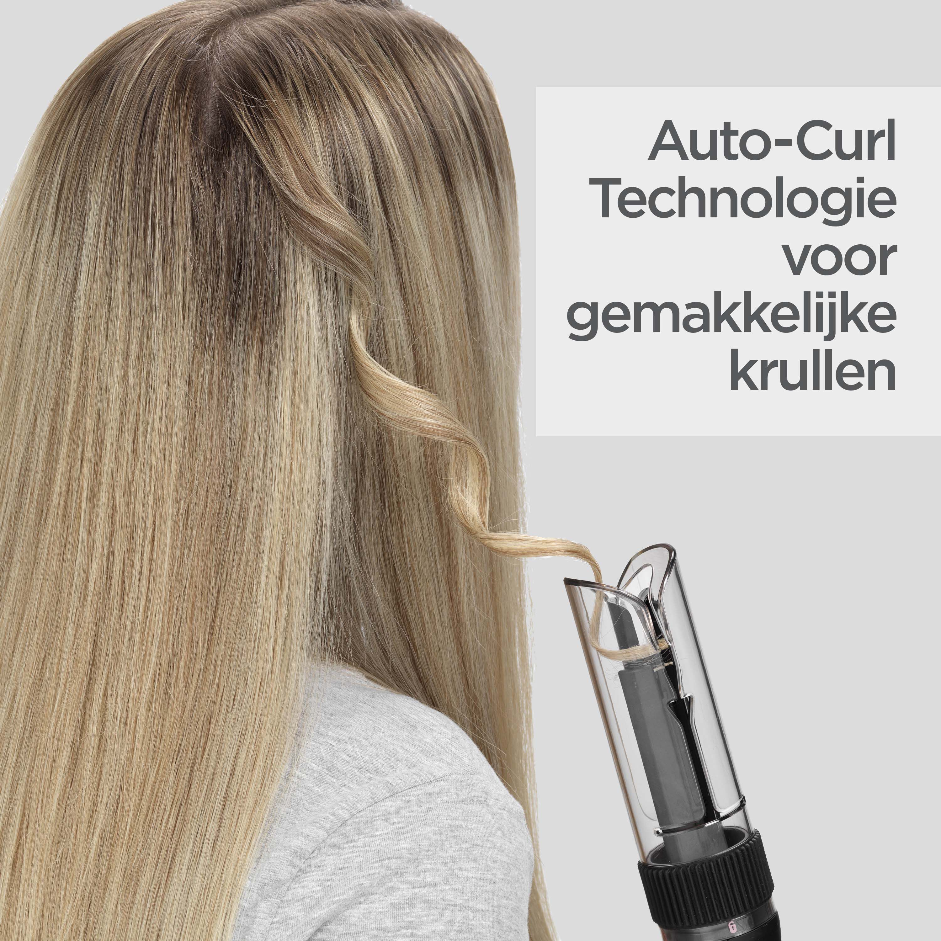 Auto-Curl Technologie voor gemakkelijke krullen